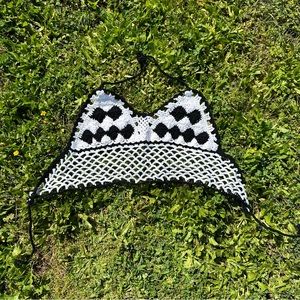 OH YES crochet tank top - size small